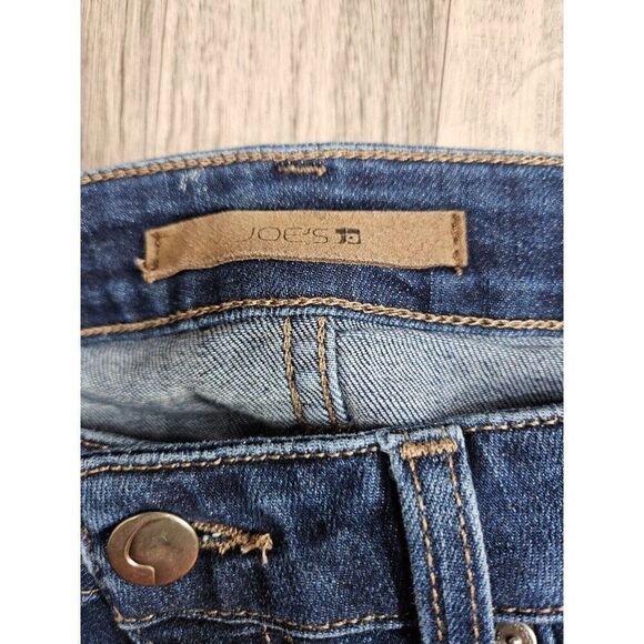 Joe's Womens Size 27 Pockets Whiskered Denim Blue Jeans - Picture 5 of 12